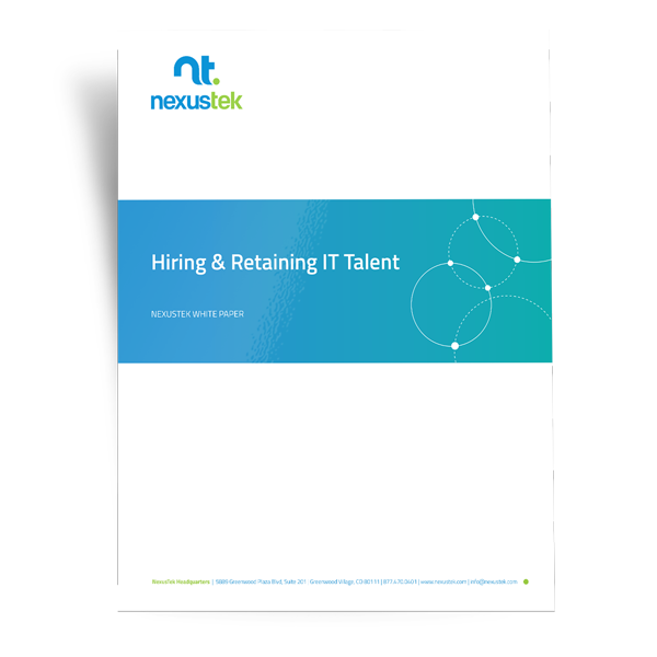 Hiring and Retaining IT Talent White Paper thumb