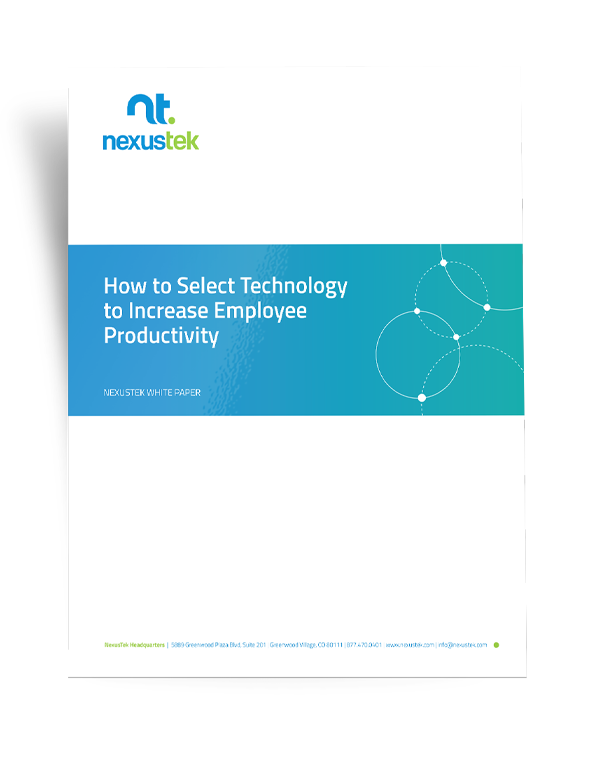 How to Select Technology to Increase Employee Productivity Thumb